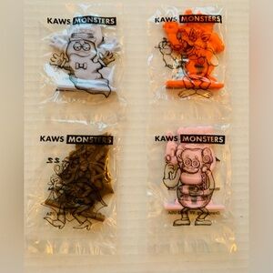General Mills Kaws  Monsters Lot Limited Edition Sealed Mini Figures